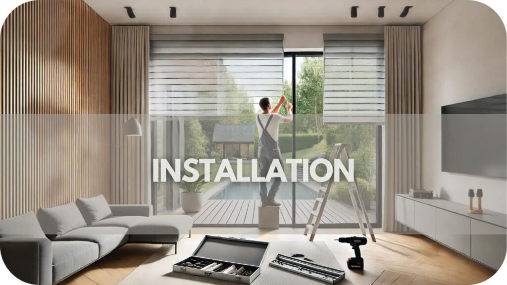 Effortless Installation for Sliding Glass Door Blinds