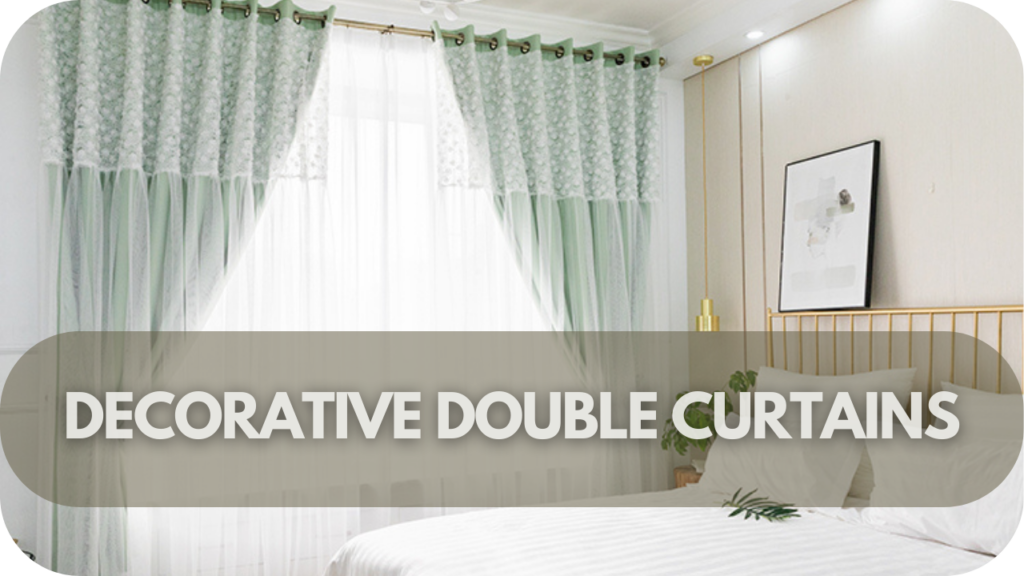 Decorative Double Curtains