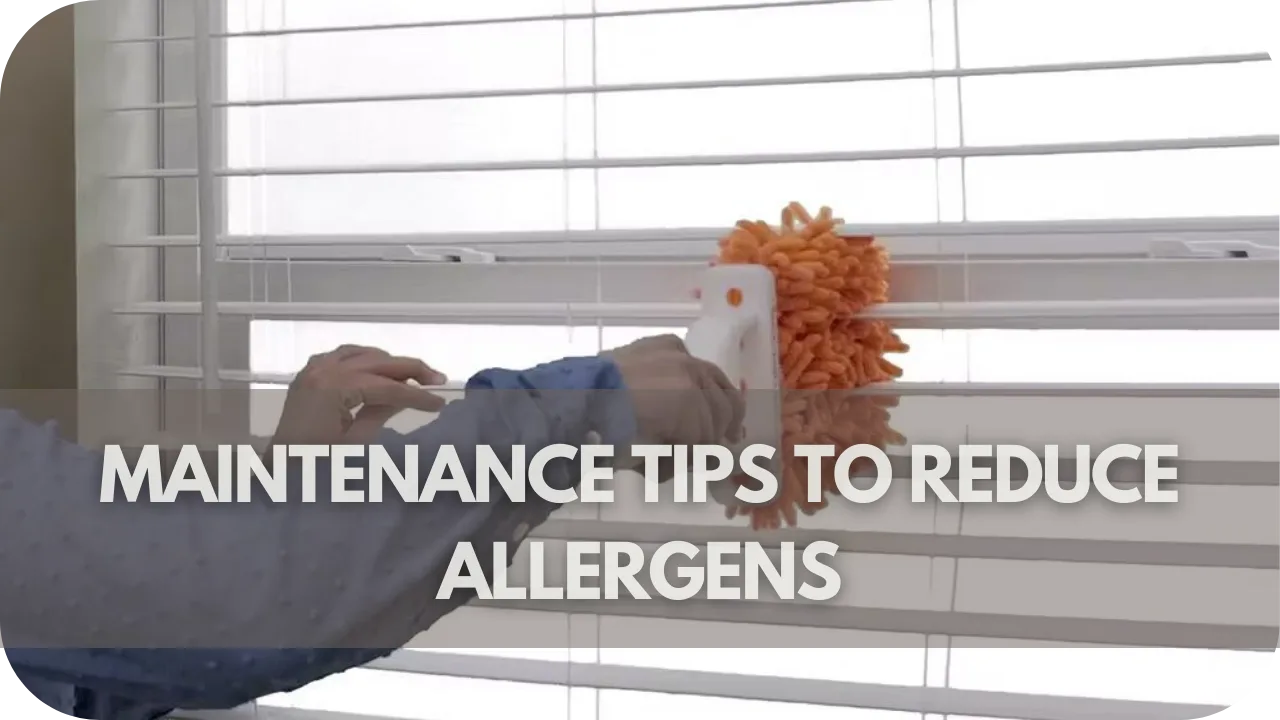 Maintenance Tips to Reduce Allergens