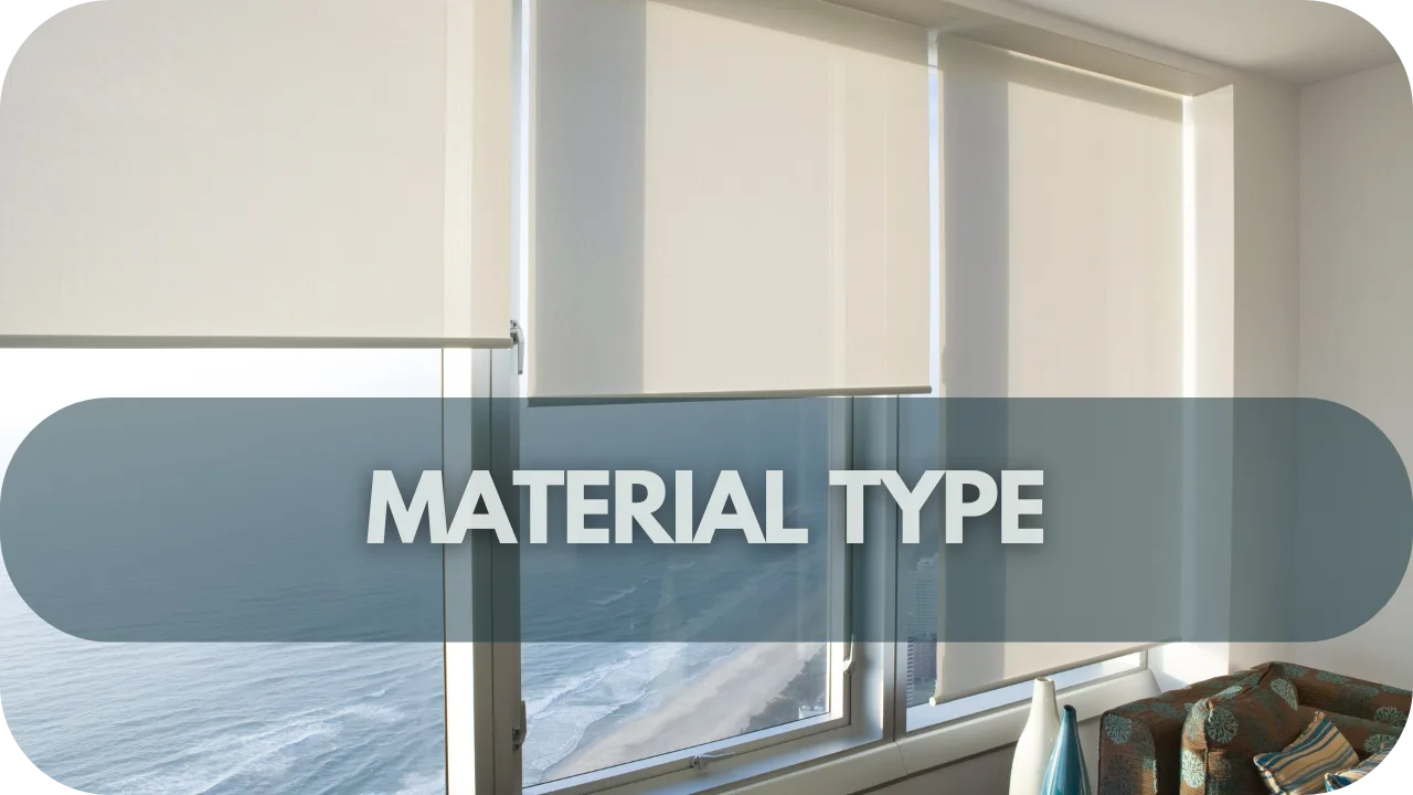 Roller blinds vs curtains materials