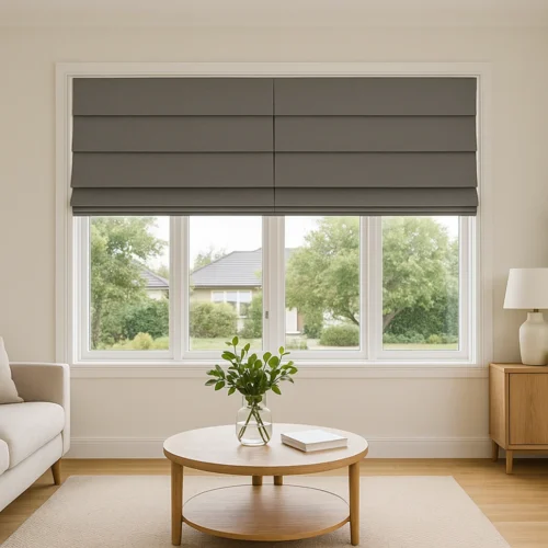 Blockout Roman Blinds — Into Blinds Melbourne